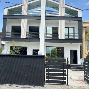 دو دستگاه ویلا تریبلکس نما مدرن