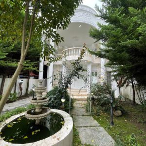 Luxury duplex villa garden in Saadatabad
