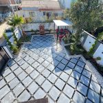 ویلای استخردار روفگاردن نما مدرن