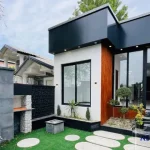 ویلای همکف ارزان با روفگاردن