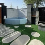 ویلای همکف ارزان با روفگاردن