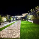 ویلای همکف با نمای مینیمال