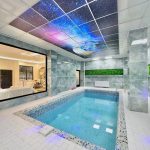 ویلای استخردار تریبلکس نما کلاسیک