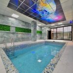 ویلای استخردار تریبلکس نما کلاسیک