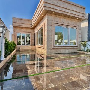 ویلای همکف نما سنگ در چمستان