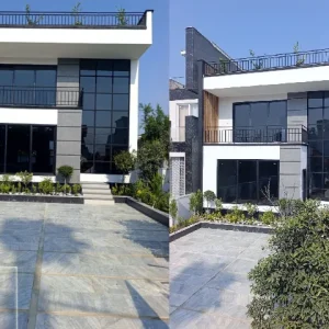 ویلا تریبلکس جنگلی مدرن استخردار